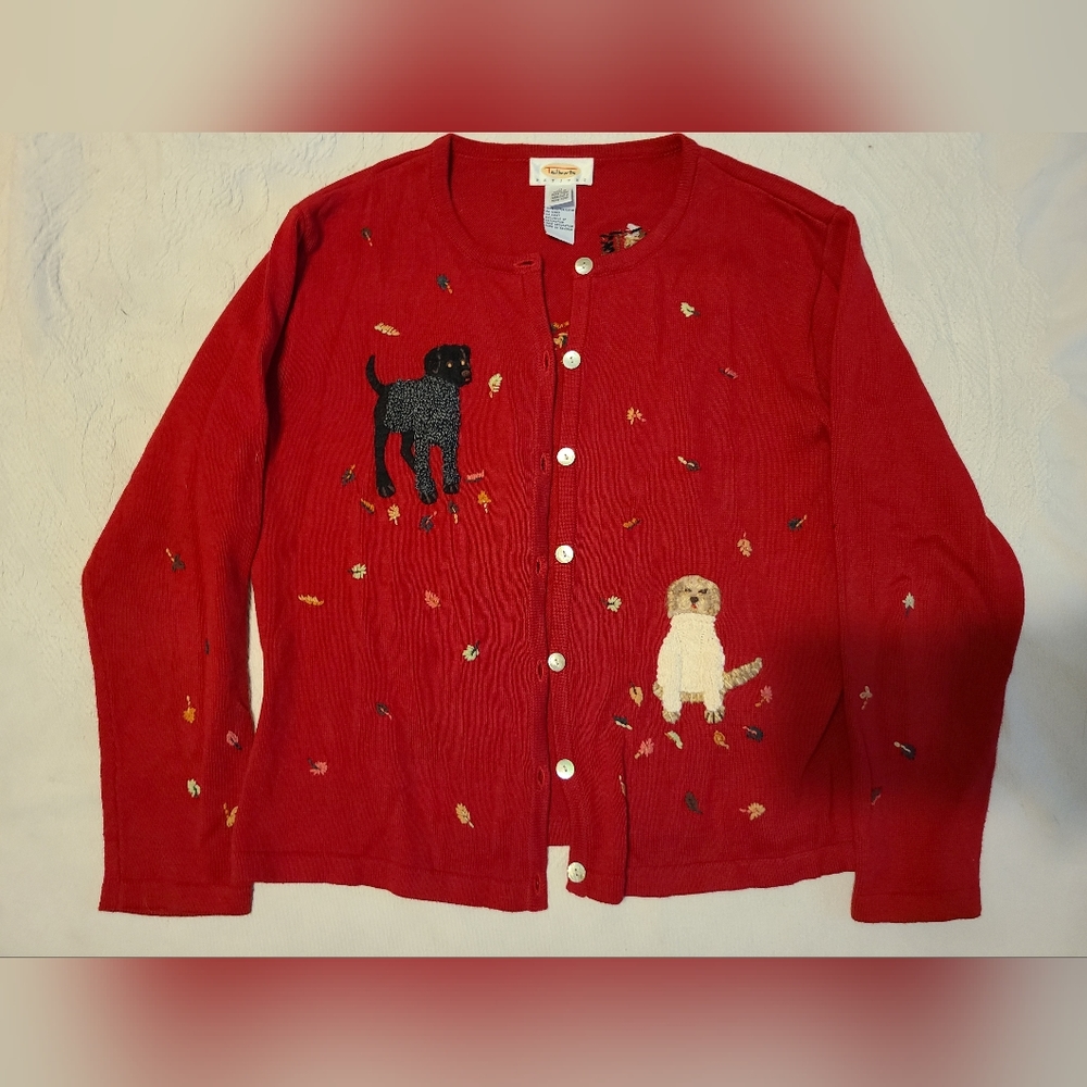 Autumn Dog Cardigan